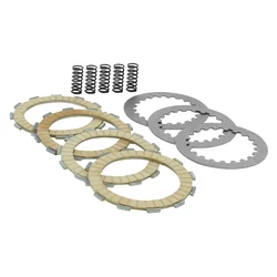 CLUTCH DISC FOR 50cc MOTORBIKE DERBI 50 SENDA, GPR / GILERA 50 SMT, RCR - STAGE 6 RACING CARBON  (COMPLETE KIT 4 FRICTION DISCS)