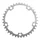 PLATEAU ROUTE 5BRA D.130 STRONGLIGHT DURAL 38DTS INTERIEUR ARGENT TYPE SHIMANO 8/9V.