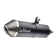 SILENCIEUX 50 A BOITE LEOVINCE X-FIGHT CARBONE POUR BETA 50 RR EURO 5 2023> VENDU SANS LE COLLECTEUR (PASSAGE HAUT A DROITE) (REF 17009) (HOMOLOGUE CE)