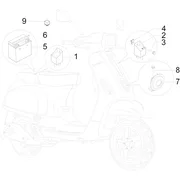 Relais - Batterie - Avertisseur sonore