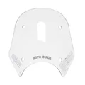 PARE BRISE SPORT TRANSPARENT ORIGINE PIAGGIO MOTO-GUZZI 750 V7 III NIGHT PACK 2019>2020 AVEC KIT FIXATION (HOMOLOGUE DOT)  -2S001414-