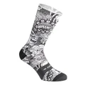 CHAUSSETTES/SOCQUETTES ETE GIST TRENDY COMICS NOIR ET BLANC 38/42 ECOLOGIQUE - HAUTEUR 20 CM (PAIRE)   -5863