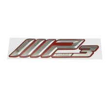 AUTOCOLLANT/STICKER/DECOR "MP3" ORIGINE PIAGGIO 350-500 MP3 MAXI 2018>  -2H002530-