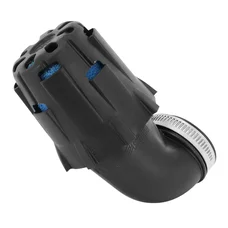 FILTRE A AIR POLINI BLUE AIR BOX PHBG ETANCHE FIXATION COUDEE 90° DIAM 32 (203.0095)