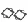 GASKET FOR REED VALVE FOR SCOOT PIAGGIO 50 ZIP 2STROKE, TYPHOON, FLY, LIBERTY, NRG, NTT, VESPA LX/GILERA 50 STALKER, RUNNER (SOLD PER UNIT)  -SELECTION P2R-
