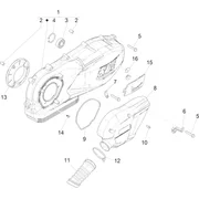 Couvercle carter - Refoidissement carter