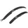 MUDGUARD FOR URBAN/TREKKING -QUICK ASSEMBLY- 28" POLISPORT MISSISSIPI-BLACK-FOR V-BRAKE/DISC (COMPLETE SET)