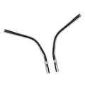 GUIDON CYCLO ADAPTABLE PEUGEOT 103 MVL ACIER CHROME (PAIRE)  -SELECTION P2R-