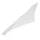 CARENAGE/COQUE AR 50 A BOITE ADAPTABLE DERBI 50 SENDA DRD 2011> BLANC BRILLANT DROIT  -P2R-