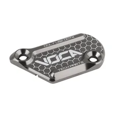 COUVERCLE DE MAITRE CYLINDRE DE FREIN 50 A BOITE VOCA POUR BETA 50/125 RR GRIS ALUMINIUM CNC -AJP