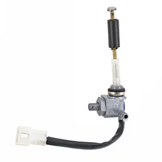 ROBINET ESSENCE CYCLO ADAPTABLE PEUGEOT 50 FOX (DIAM 12 mm AVEC SONDE/JAUGE ELECTRIQUE) -SELECTION P2R