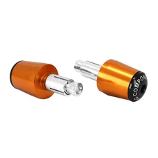 BAR ENDS FOR KTM 125 DUKE ORANGE ANODIZED ALU (PAIR)  -AVOC-