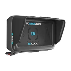 SUPPORT SMARTPHONE/TELEPHONE/GPS SO EASY RIDER IS COOL V1-H HORIZONTAL REFROIDISSANT AVEC CHARGEUR  -SELECTION P2R-