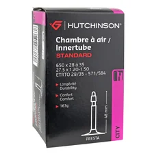 CHAMBRE A AIR VELO 650 x 35B 28-35 HUTCHINSON VALVE PRESTA 48mm 163g