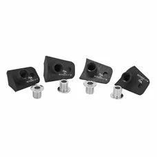 CHAINRING BOLT SET- TA COMPATIBLE 105 R7000 BLACK FOR CHAINRING X110 (SET OF 4)