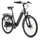 VELO ELECTRIQUE/VAE CITY 26 LEADER FOX LOTUS MIXTE NOIR 7V MOTEUR ROUE AR BAFANG 36V 45Nm BATTERIE 15Ah (18'' - H46cm - TAILLE M - POUR ADULTE DE 168cm à 178cm)