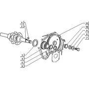 Vilebrequin-pignon moteur
