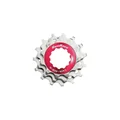 KIT 3 PIGNONS SUNRACE POUR CASSETTE 12V. 11-13-15 METALLIC SILVER AVEC ECONTRE ECROU BLOCAGE