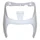 FRONT FAIRING FOR MAXISCOOTER YAMAHA 125 XMAX 2006>2009/MBK 125 SKYCRUISER 2006>2009 GLOSS WHITE   -SELECTION P2R-