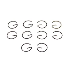 PISTON CIRCLIP Ø  12 (G SHAPED) FOR PEUGEOT/ AM6 / DERBI SENDA  (PER 10)  -SELECTION P2R-