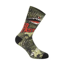 CYCLING SOCKS-SUMMER- GIST MILITARY 43/47 - HEIGHT  16CM (PAIR )   -5863