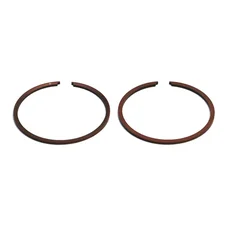 PISTON RING FOR 50CC MOTORBIKE  FOR MINARELLI 50 AM6/MBK 50 X-POWER, X-LIMIT/YAMAHA 50 TZR, DTR/PEUGEOT 50 XPS/RIEJU 50 RS1/BETA 50 RR/APRILIA 50 RS 1995>2005 (SOLD PER PAIR)  -P2R ECO-