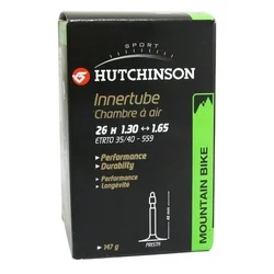 INNER TUBE FOR BICYCLE 26 x 1.30-1.65 HUTCHINSON PRESTA VALVE 48mm 150g