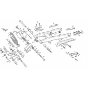 Fourche arriere - Amortisseur