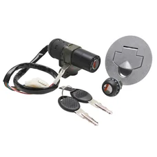 CONTACTEUR A CLE 50 A BOITE ADAPTABLE APRILIA 50 RS 1995>1998 (AVEC SERRURE DE SELLE + BOUCHON ESSENCE)  -P2R-