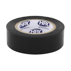 RUBAN ADHESIF HPX ISOLANT XB1910 NOIR 19mm x 10M (RESISTANCE DE -50°C à +80°C, 5000V)
