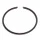 PISTON RING FOR 50CC MOTORBIKE P2R FOR  MINARELLI 50 AM6/DERBI 50 SENDA/PEUGEOT 50 XPS, TREKKER, 103/MBK 50 X LIMIT/YAMAHA 50 TZR/RIEJU 50 RR  - PIAGGIO  (40,00 x 1,00mm) IRON CAST (SOLD PER UNIT)