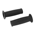 REVETEMENT POIGNEE ADAPTABLE CYCLO PEUGEOT/MBK/MALAGUTI NOIR (DIAM 22/25mm LONG 105mm) (PAIRE)  -SELECTION P2R-