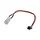 CABLE AVEC PRISE POUR CHARGEUR/ALIMENTATION EXTERNE DE BATTERIE POUR TROTTINETTE ELECTRIQUE I-WOOD (POUR REF 185499)