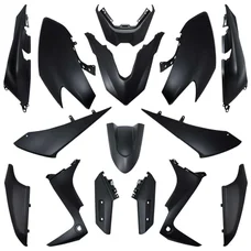 FAIRINGS/BODY PARTS FOR MAXISCOOTER YAMAHA 530 TMAX 2017>2019 MATT BLACK (17 PARTS KIT)