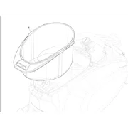 Logement casque - Dessous de selle