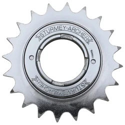 FREEWHEEL 1 Speed SUNRACE 20T. SILVER -FOR CHAIN  3.30 - 1/2"x1/8" - In box.