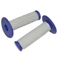 REVETEMENT POIGNEE REPLAY OFF ROAD CROSS KRATON GRIS/BLEU 115mm - CLOSED END (PAIRE)