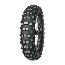 PNEU MOTO 18'' 120/90-18 MITAS CROSS TERRA FORCE-EF REAR TT 65M (1 BANDE VERTE SUPER LIGHT)