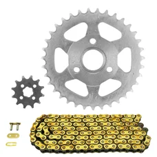 CHAIN AND SPROCKET KIT FOR HONDA 50 Z MONKEY  420  15x35  (REAR SPROCKET Ø 29,50/54/8,5)   -AFAM-