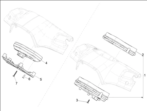 Groupe instruments - Cruscotto