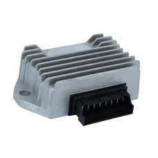 REGULATEUR DE TENSION SCOOT ADAPTABLE APRILIA 50 SR 2003>2013 / DERBI 50 BOULEVARD 2T / GILERA 50 STALKER 1999> / PIAGGIO 50 FLY 2T, LIBERTY 2T, TYPHOON 2001>2013  (12V - 8 COSSES)  -SELECTION P2R-
