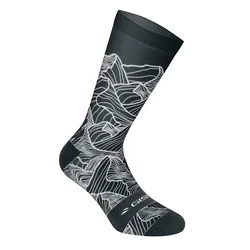 CHAUSSETTES/SOCQUETTES ETE GIST NOIR COVERING MONTAGE 43/47 ECOLOGIQUE - HAUTEUR cm   (PAIRE)  -5863