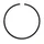 OIL SCRAPER PISTON RING- "PIAGGIO GENUINE PART"  APRILIA 1000 RSV-4, TUONO  -857105-