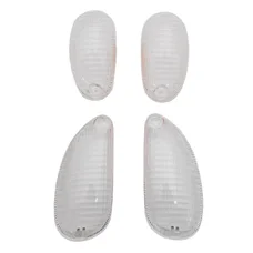 CABOCHON CLIGNOTANT SCOOT ADAPTABLE PIAGGIO 50 TYPHOON 1993>2005, NTT, NRG 1994>2005 AV+AR TRANSPARENT (x4)  -REPLAY-