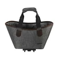 PANIER/SAC A MAIN VELO RACKTIME AGNETHA GRIS FIXATION PORTE BAGAGE (L 34cm x L 26cm x h 37cm)  - COMPATIBLE SYSTEME RACKTIME SNAPIT