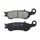 PLAQUETTE DE FREIN NEWFREN POUR YAMAHA 125 YZ 2008>2024, 250 YZ 2008>2023, 450 YZ F 2016>2024 AV / FANTIC 125 XE 2021>, 250 XEF 2021> AV (L 94.5mm - H 32mm - P 7.5mm)  (FD0411SD)  (DIRT ORGANIC)