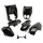 CARROSSERIE/CARENAGE SCOOT ADAPTABLE MBK 50 OVETTO 2002>2007/YAMAHA 50 NEOS 2002>2007 NOIR BRILLANT (KIT 7 PIECES)  -P2R-