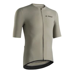 MAILLOT GIST HOMME SUPREMO MANCHES COURTES ZIP TOTAL TITANE XL -5343