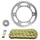 KIT CHAINE ADAPTABLE HONDA 125 XR L 2003>2008  428  17x54  (DIAM COURONNE 125/153/8.25)  (DEMULTIPLICATION ORIGINE)  -AFAM-