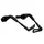 LEVER GUARDS - VOCA RACING CNC ALUMINIUM - Black- for bar internal Ø 14 mm - Adjustable lenght 130/148 mm (PAIR)